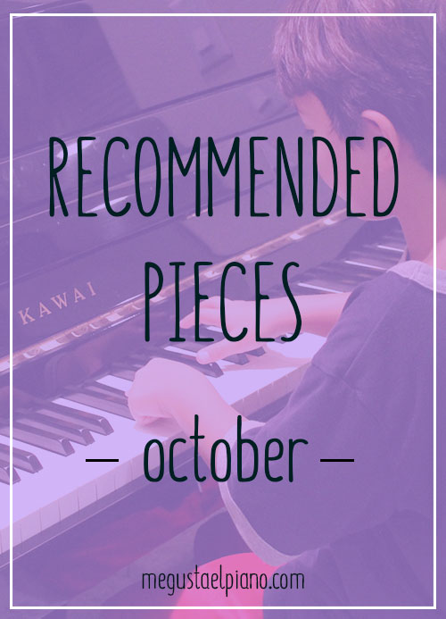 Recommended piano pieces
