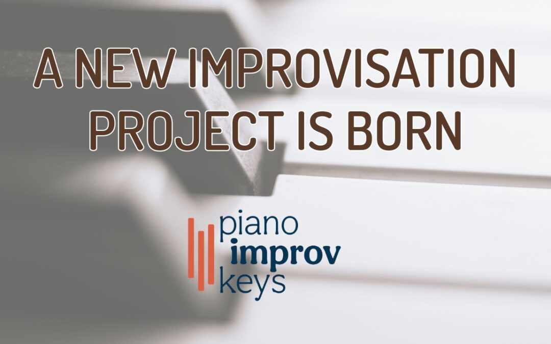 A new improvisation project is born: Piano Improv Keys